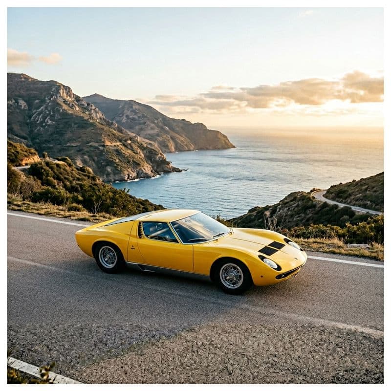 Before the Ferrari F40, There Was the Miura — and It Changed Everything