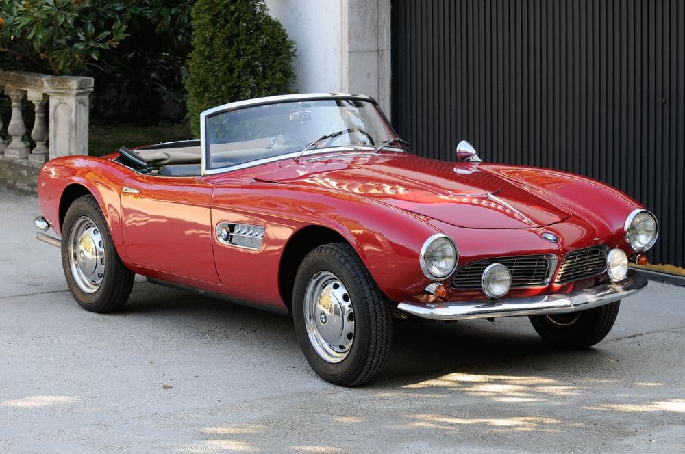 BMW 507, 252 built, the most valuable BMW ever sold at auction at $5.03 million (Bonhams Goodwood, July 2018).